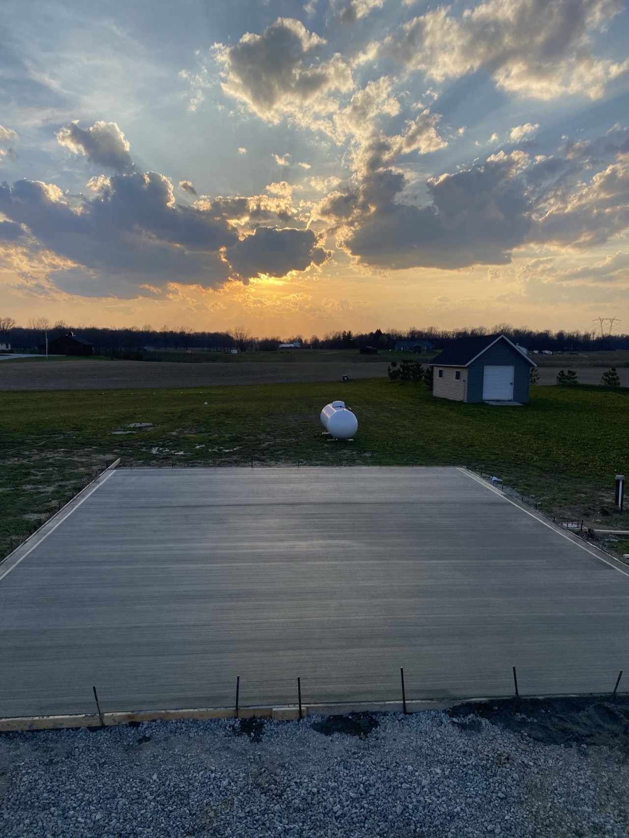 Residential Driveway by O's Concrete