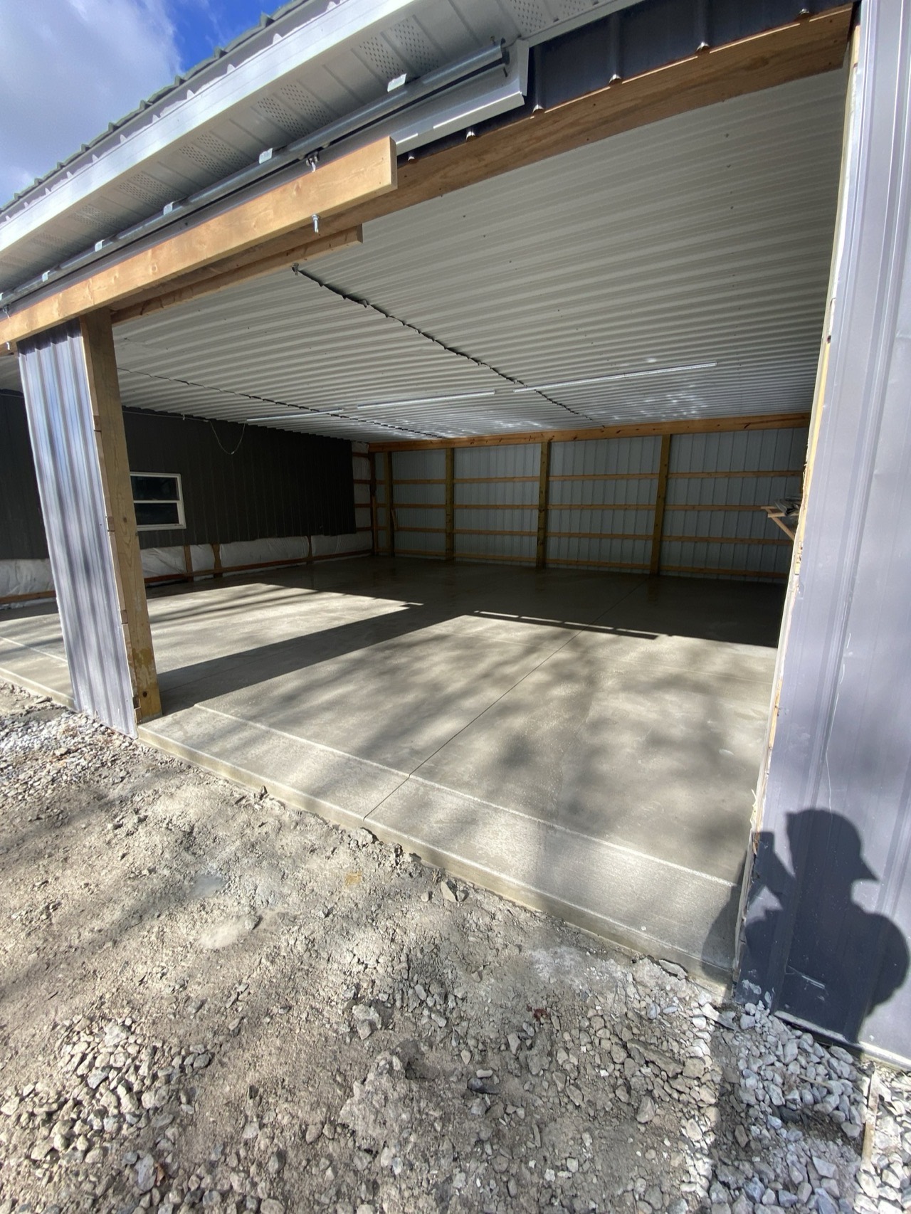 Garage Slab by O's Concrete